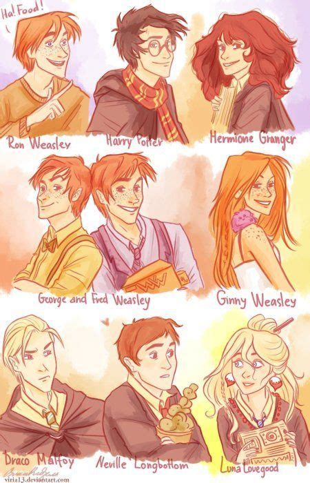 In This Drawing They Make Nevil Look Hot And Luna Geek