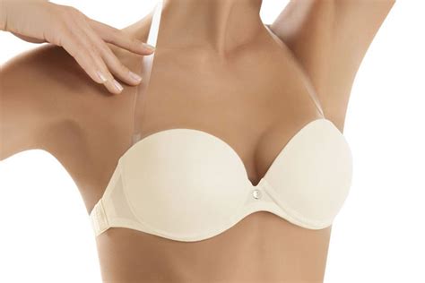 The Best Strapless Backless Push Up Padded Bra With Clear Back Sielei