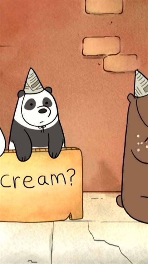 Panda, the middle child, is a ice bear pfp. we bare bears wallpaper | Tumblr | We bare bears ...