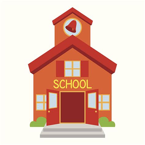 Royalty Free School House Clip Art Vector Images And Illustrations Istock