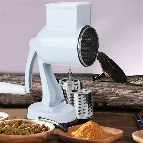 Lyumo Hand Crank Manual Cheese Rotating Grater Vegetable Slicer Cutter