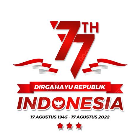 Gambar Template Desain Hari Kemerdekaan Indonesia 2022 Hut Ri 2022 Logo Hut Ri Ke 77 Hut Ri