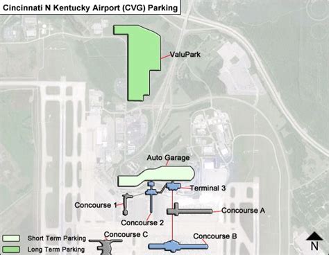 Cincinnati N Kentucky Airport Parking Cvg Airport Long Term Parking