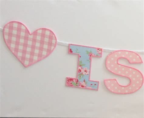 Personalised Bunting Name Banner Cath Kidston Rosali Floral And Etsy