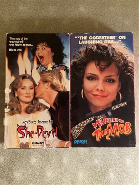 She Devil Married To The Mob Vhs Orion 80s Edy Lot She Devil Roseanne Bar 8 99 Picclick