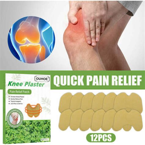 Wellknee Pain Relief Patch For Knee Naturana Knee Pain Relief Patches Ebay