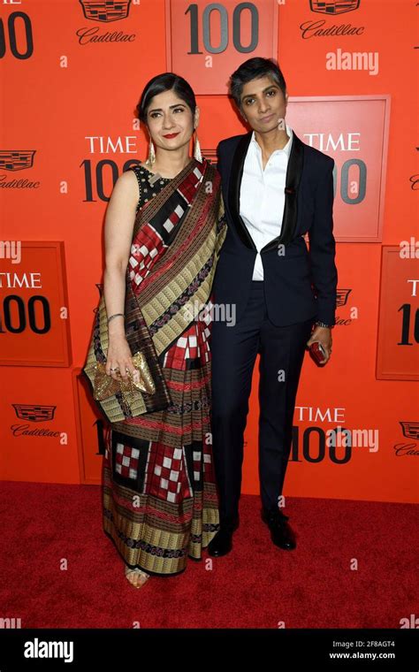 Menaka Guruswamy Arundhati Katju Arrives To The 2019 Time 100 Gala Held At Jazz In Lincoln