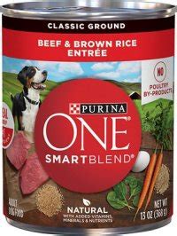 Here's a look at the main ingredients in this food: Purina One SmartBlend Canned Dog Food | Review | Rating ...
