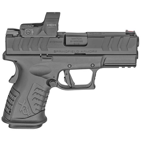 Springfield Armory Xdm Elite Compact Osp 9mm Pistol Hex Dragonfly Optic Black