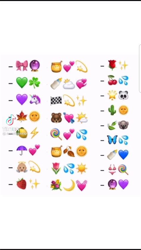 Pin By Gaby 🤍 On Feed Instagram Cute Emoji Combinations Funny Emoji