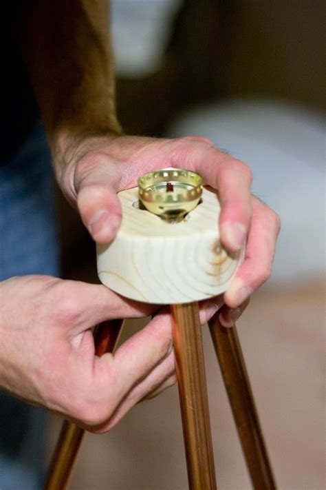 How to make a minion out of perler beads. Knocktoberfest | Tripod Floor Lamp - Dorsey Designs