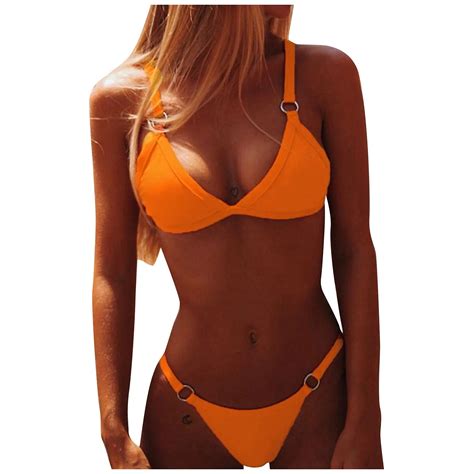 2022 Summer Sexy Solid Mirco Bikini Sets Women G String Thong Swimsuit Female Bandage Bathing