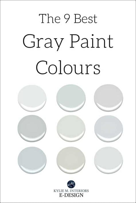 The 9 Best Benjamin Moore Paint Colors Grays Including Undertones