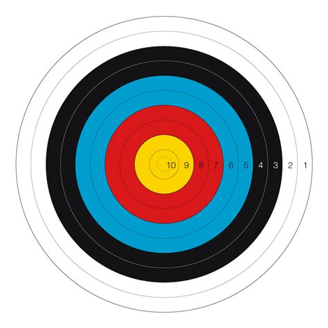 Pictures Of Archery Targets Clipart Best