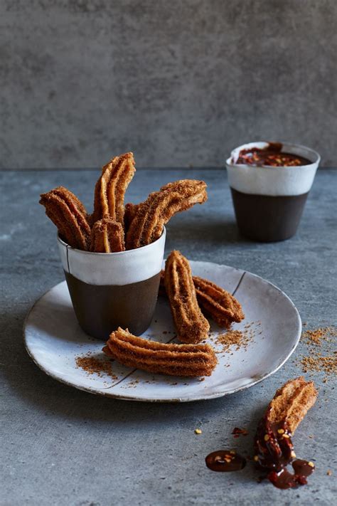 Double Chocolate Churros With Chilli Chocolate Dipping Sauce Recipe