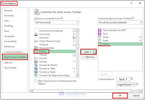 How To Create An Autofill Form In Excel Step By Step Guide Exceldemy