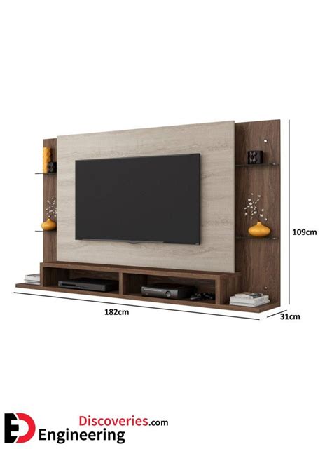 Tv Unit Dimensions And Size Guide Engineering Discoveries Modern Tv