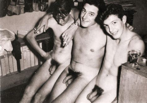 Ymca Vintage Nude Men Cumception