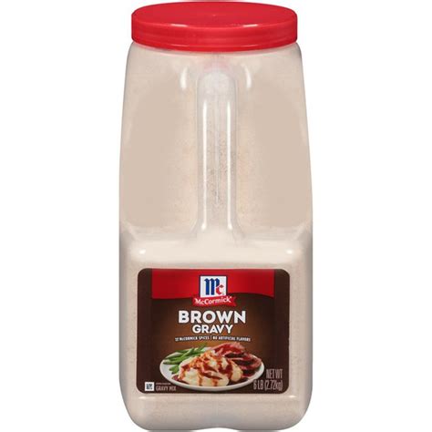 The main difference between the two and the part that elevates brown gravy to an a completely classic brown gravy recipe that couldn't be simpler to make. McCormick® Brown Gravy Mix (6 lb) - Instacart