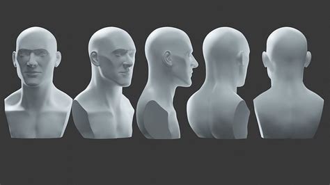 Head Stylized 3d Model Cgtrader