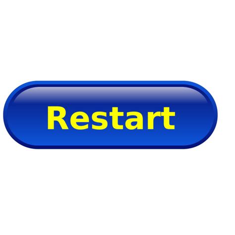 Restart Button Png Svg Clip Art For Web Download Clip Art Png Icon Arts