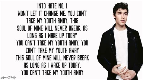 Shawn Mendes Youth Ft Khalid Lyrics Youtube