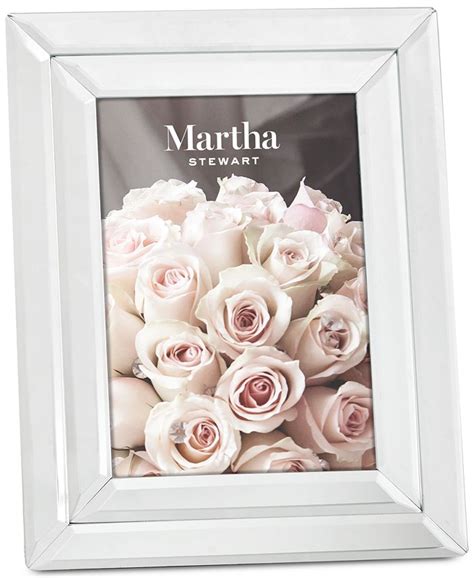 Martha Stewart Collection Small 5 X 7 Beveled Mirror Frame Created