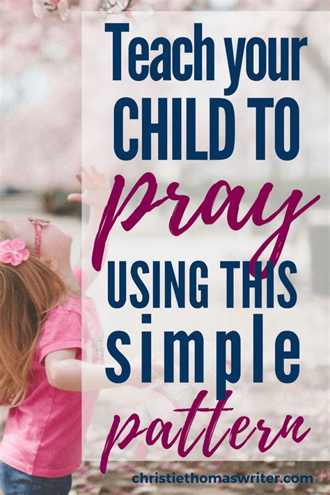 A Simple Way To Help Kids Pray Free Printables Prayers For Children