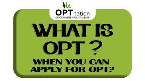 Lets Discuss How To Find Opt Jobs Optnation