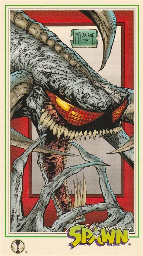Daily Spawn Archive On Twitter Spawn Widevision Trading Card Todd Mcfarlane Gallery Tg