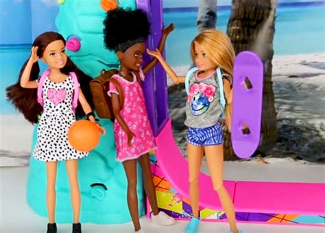 barbie team stacie extreme sports playset over feet tall ages includes doll ph