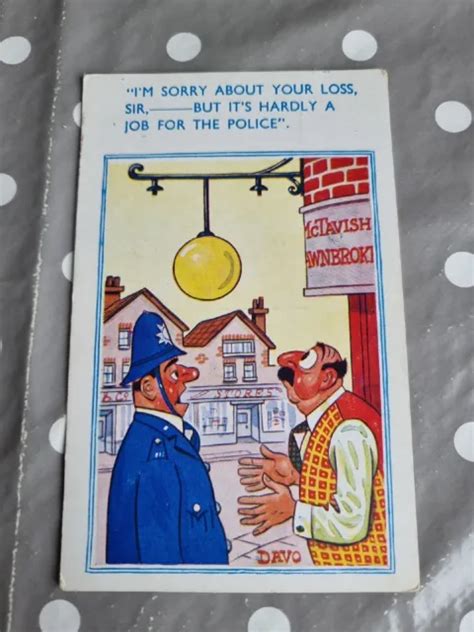 vintage saucy seaside comic postcard e marks comicard series no 2343 by davo £0 99 picclick uk