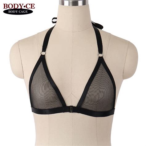 Buy Womens Sexy Lace Sheer Lingerie Body Harness Cage