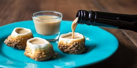 Toasted Marshmallow Shot Glasses With Baileys Pics