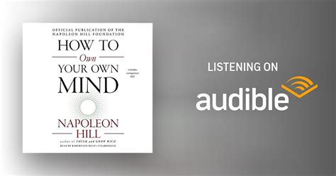 How To Own Your Own Mind By Napoleon Hill Don Green Introduction