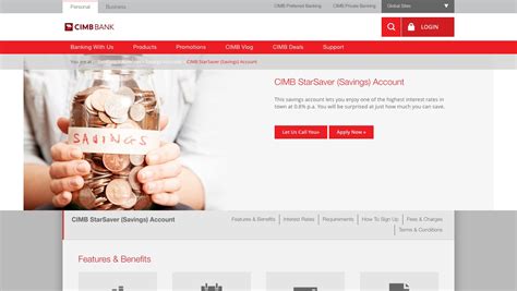 Open a basic savings account online in 3 simple steps now! CIMB StarSaver (Savings) Account | CIMB Bank Berhad ...