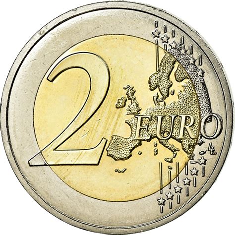 France 2 Euro Auguste Rodin 2017 Au55 58 Bi Metallic European