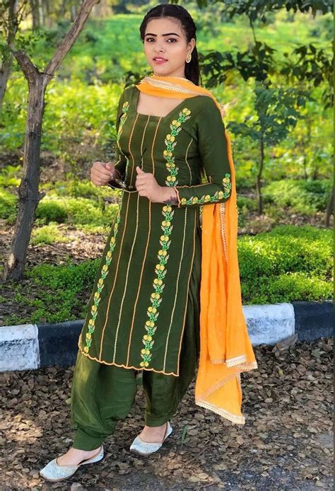 Designer Punjabi Suits Patiala Patiala Suit Designs Punjabi Suits