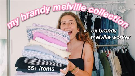 Trying On My ENTIRE Brandy Melville Collection YouTube