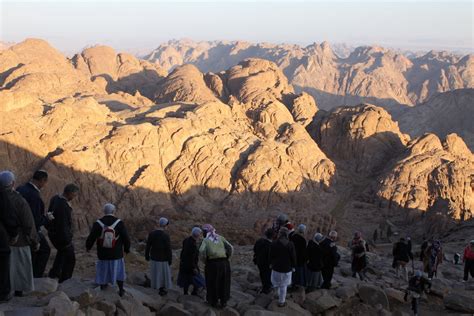Not All Who Wander Are Lost Mount Sinai Egypt