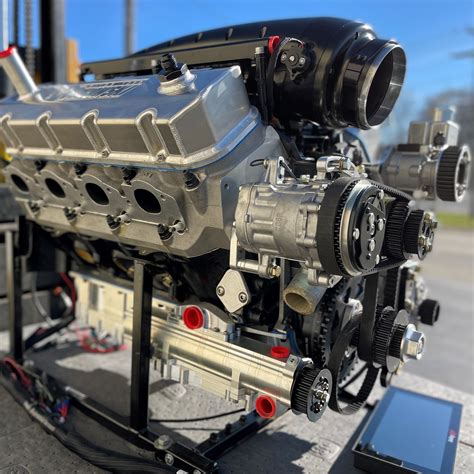 3 000 Hp Rated R T Twin Turbo Big Block Chevy Engine Complete Borowski Race Engines