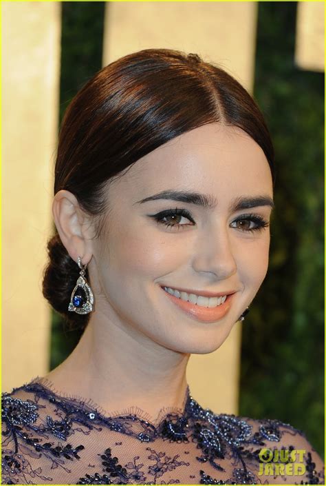 Lily Collins Vanity Fair Oscars Party 2013 Photo 2819889 2013