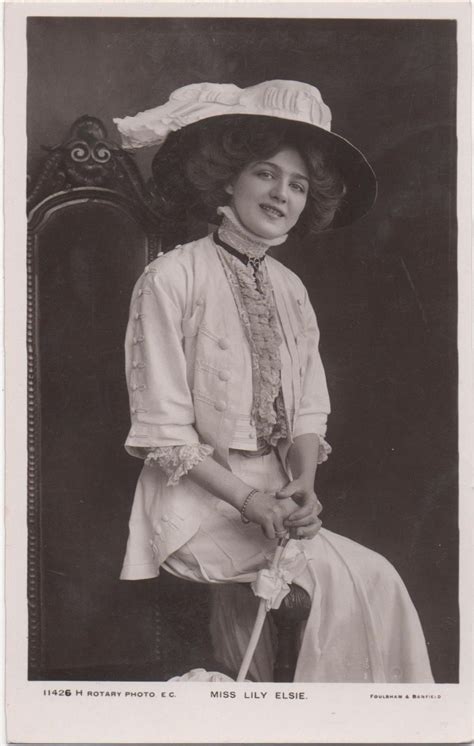 Postcard Actresses Lily Elsie Ebay Vintage Portraits Vintage