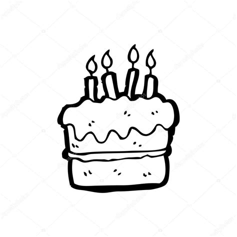 New users enjoy 60% off. Birthday Cake Drawing Cartoon at GetDrawings | Free download