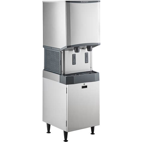 scotsman hid540w 1 meridian countertop water cooled ice machine and water dispenser with