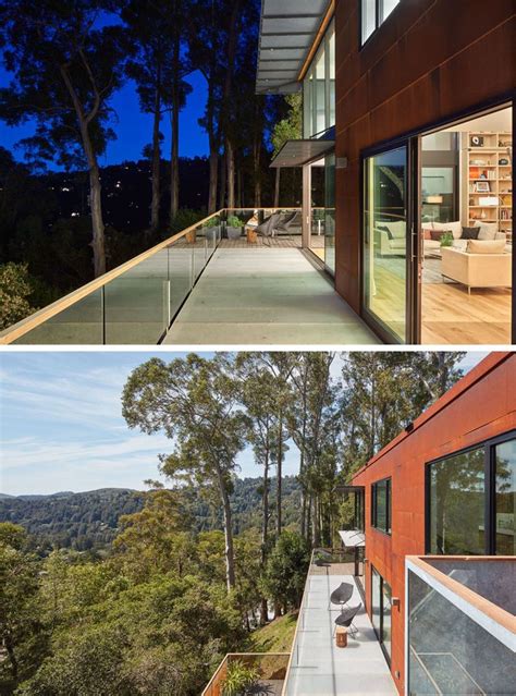 This New Home Lives On A Steep Hillside Just Outside Of San Francisco