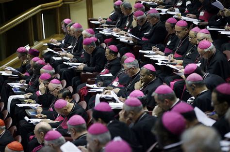 At The Vatican A Shift In Tone Toward Gays And Divorce The New York Times