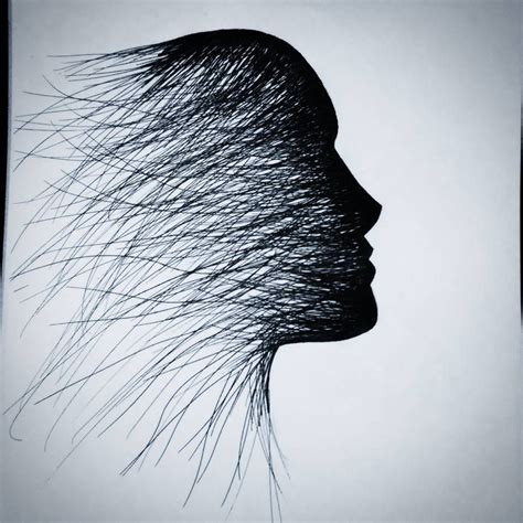 Китти Прайд On Instagram Art Drawing Face Shadow Dark Waves