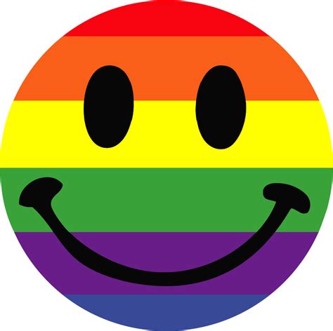 rainbow smiley face sticker funky ts my xxx hot girl