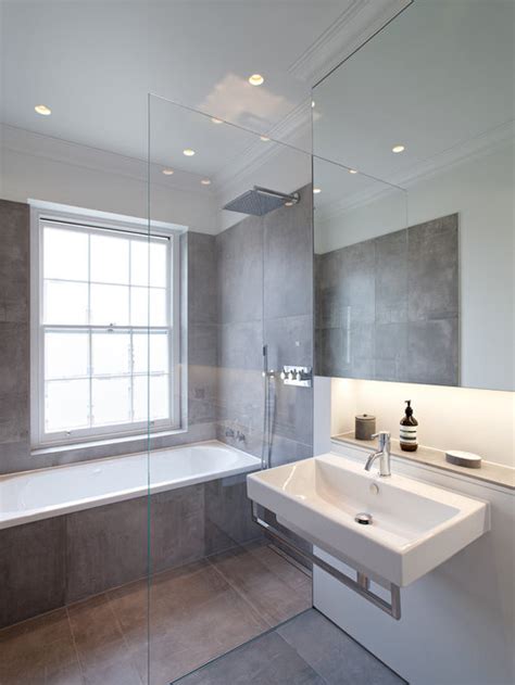 Grey bathroom ideas farmhouse definition. Gray Bathroom Tiles | Houzz